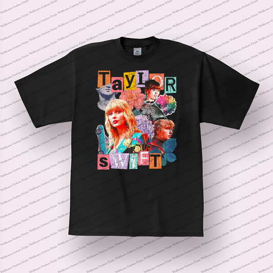 Taylor Swift Distressed Graphic Tee