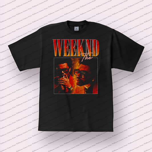 The Weeknd Distressed Graphic Tee