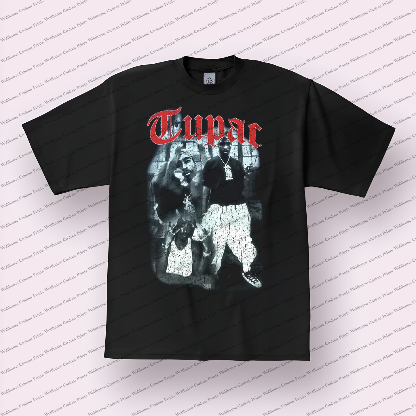 Tupac Distressed Graphic Tee