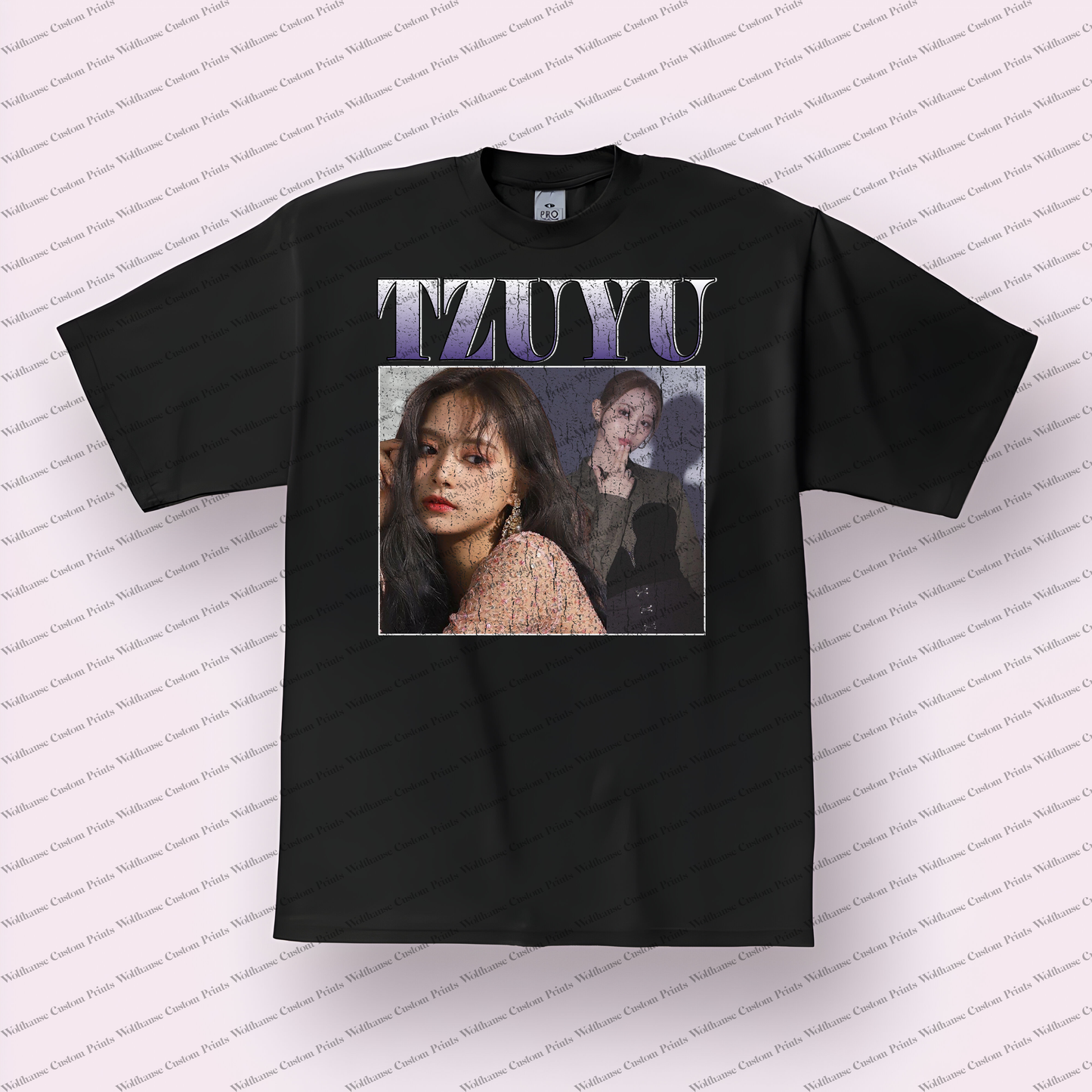 Tzuyo Distressed Graphic Tee