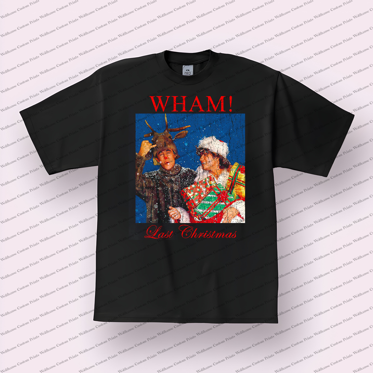 Wham Distressed Graphic Tee