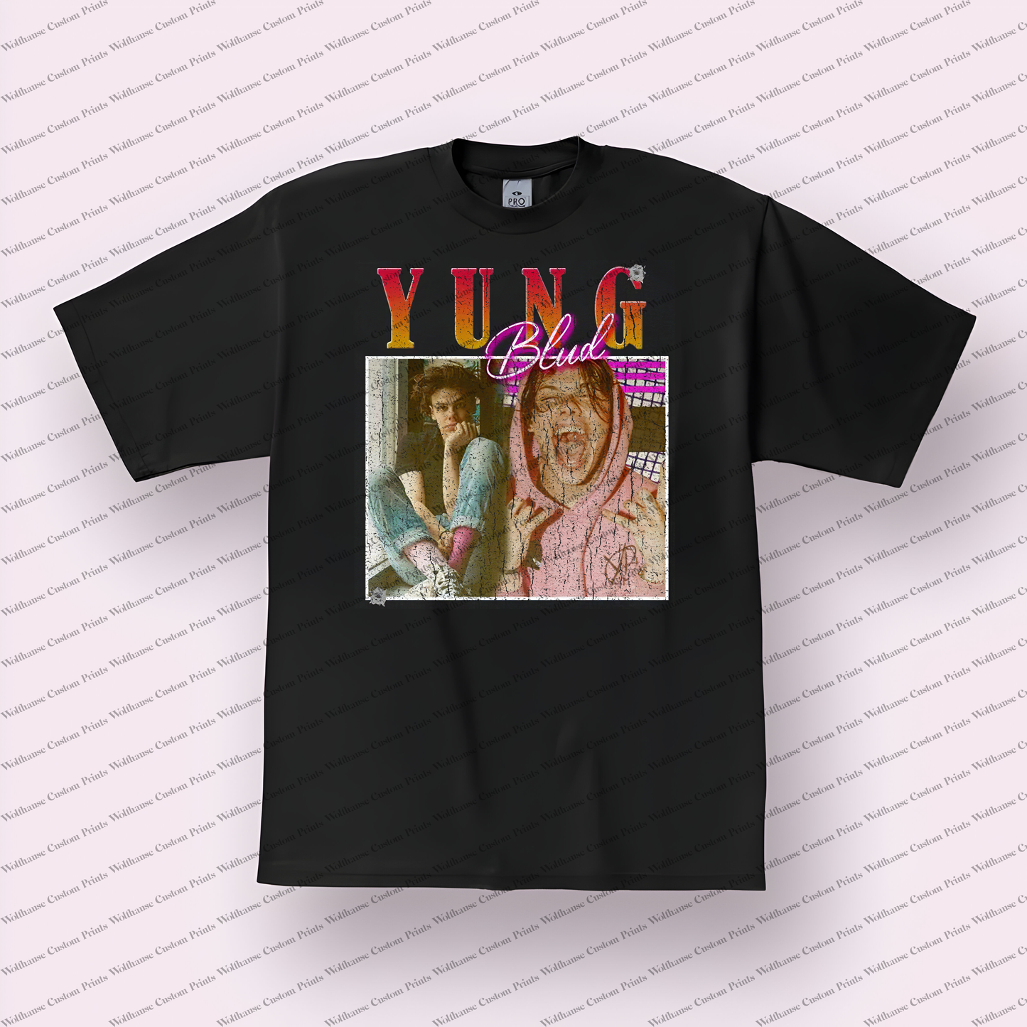 Yung Blud Distressed Graphic Tee