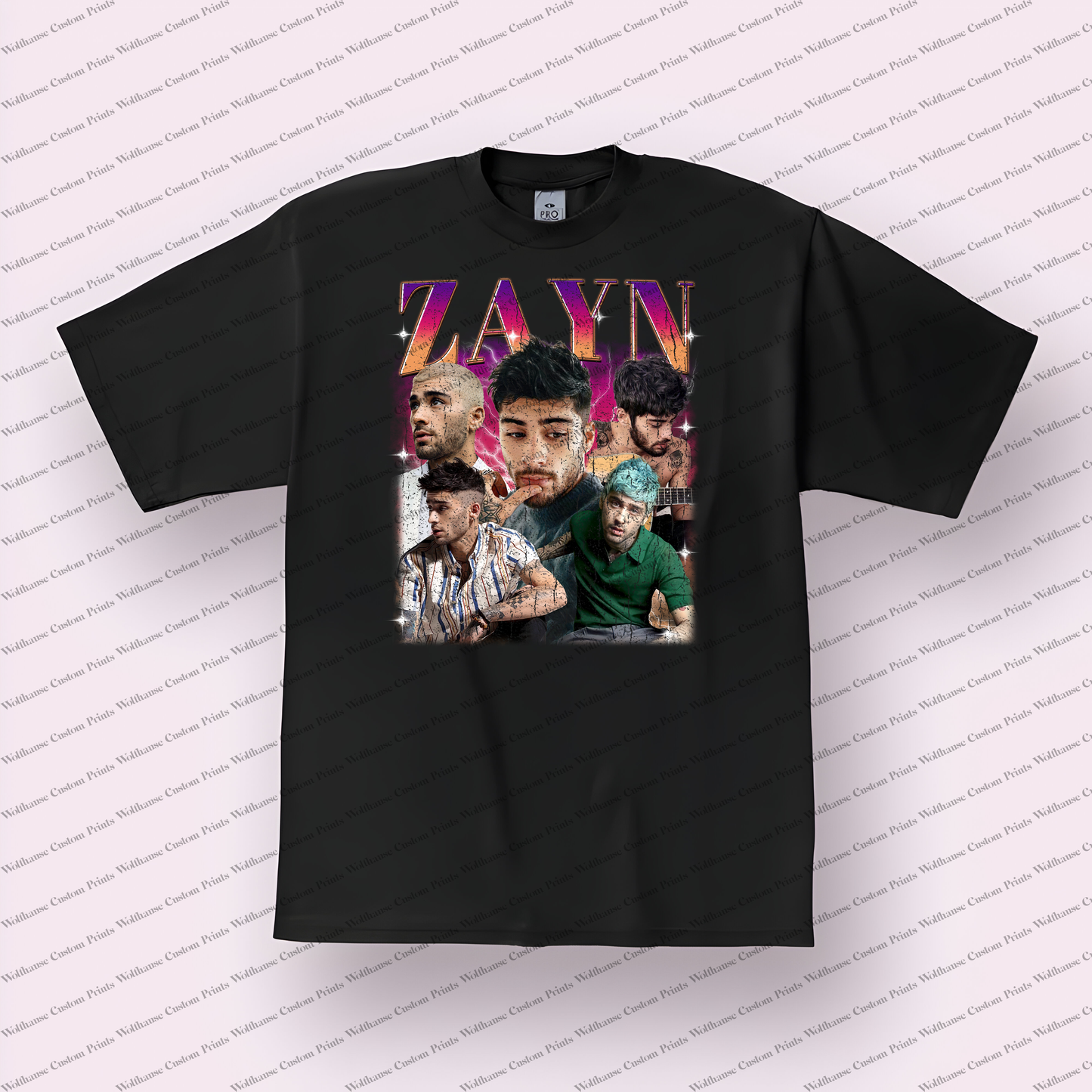Zayn Distressed Graphic Tee
