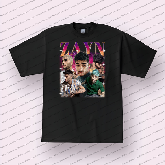 Zayn Distressed Graphic Tee