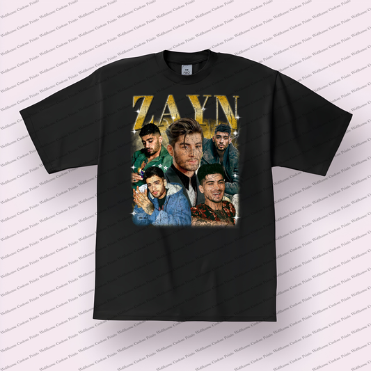 Zayn Distressed Graphic Tee