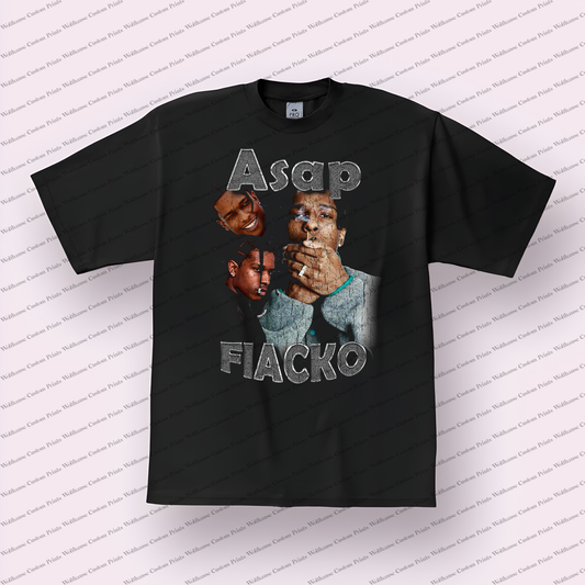 Asap Rocky Distressed Graphic Tee