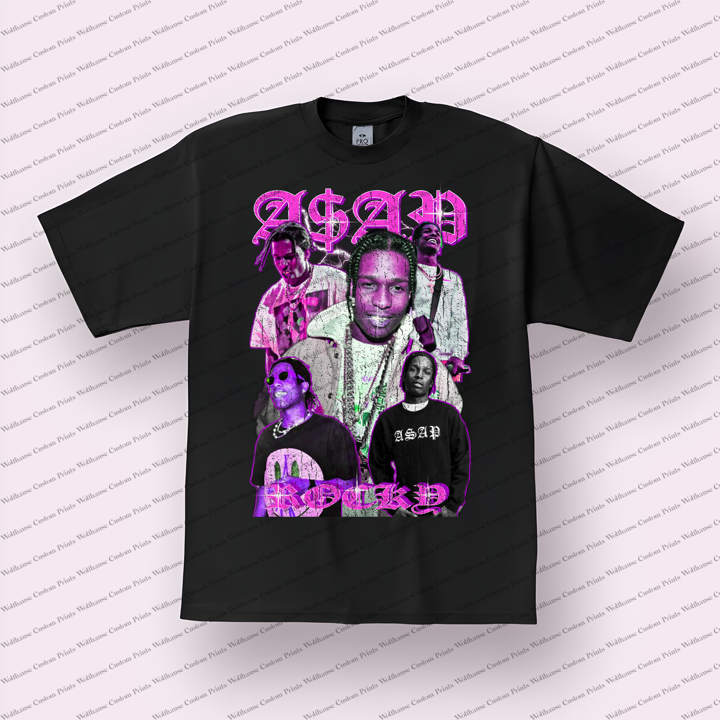Asap Rocky Distressed Graphic Tee