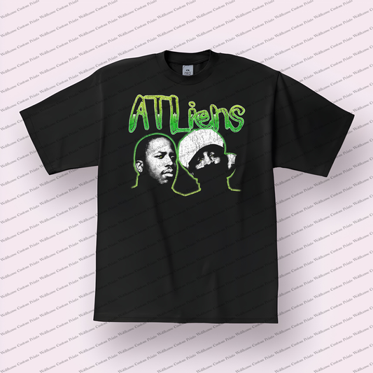Atliens Distressed Graphic Tee