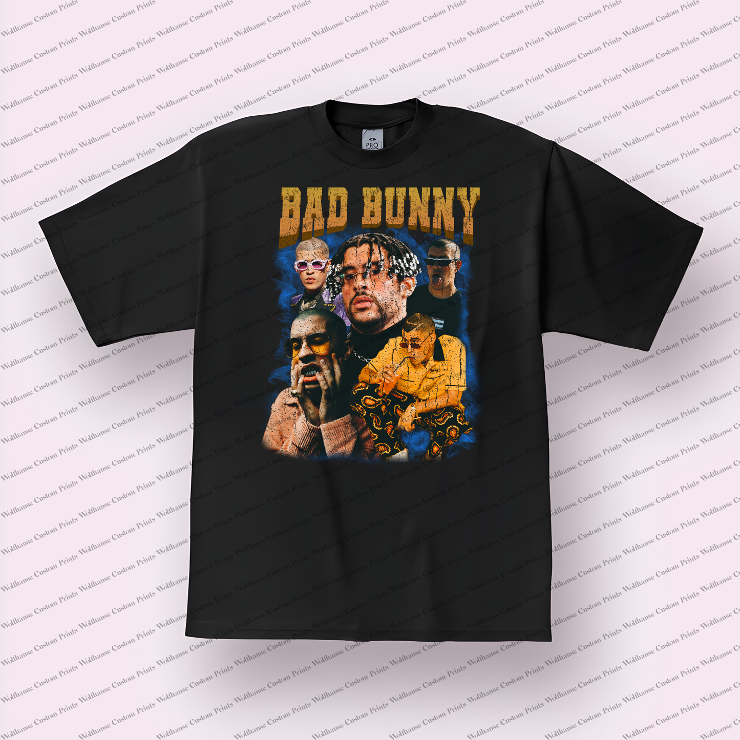 Bad Bunny Distressed Graphic Tee