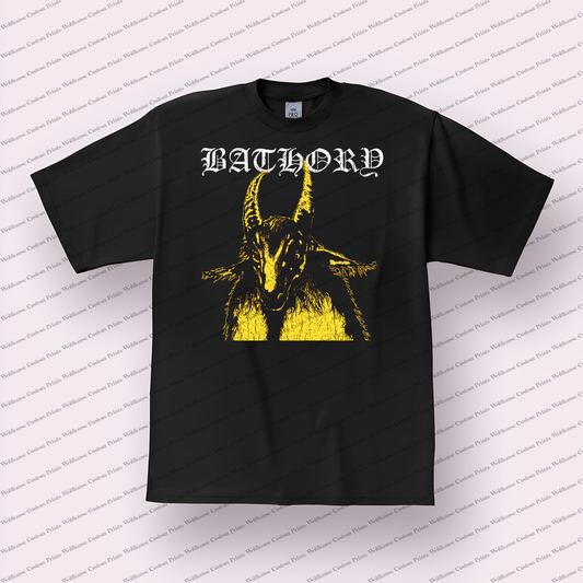 Bathory Distressed Graphic Tee