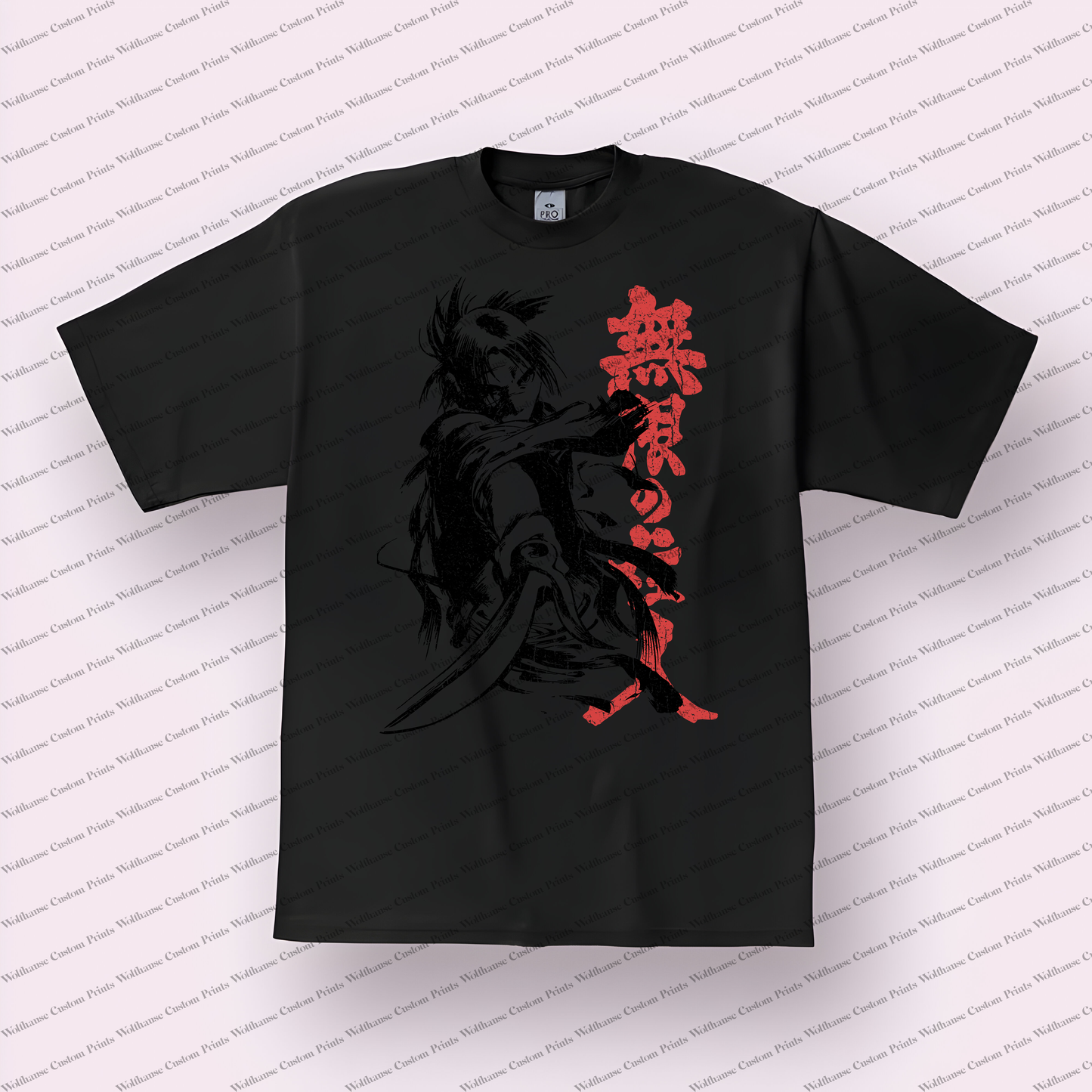 Blade of the Immortal Distressed Design Graphic Tee