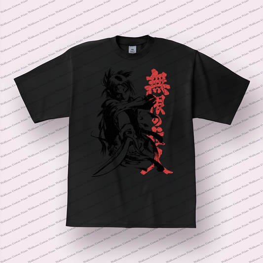 Blade of the Immortal Distressed Design Graphic Tee