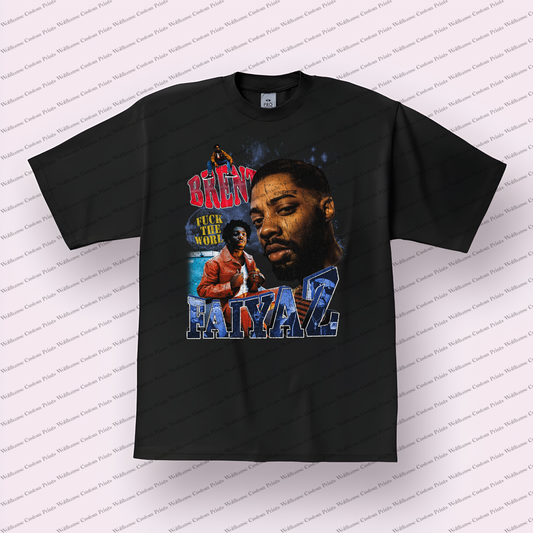 Brent Faiyaz Distressed Graphic Tee