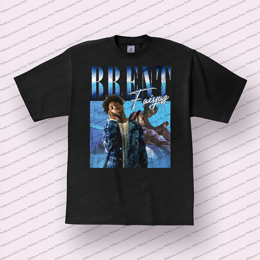 Brent Faiyaz Distressed Graphic Tee