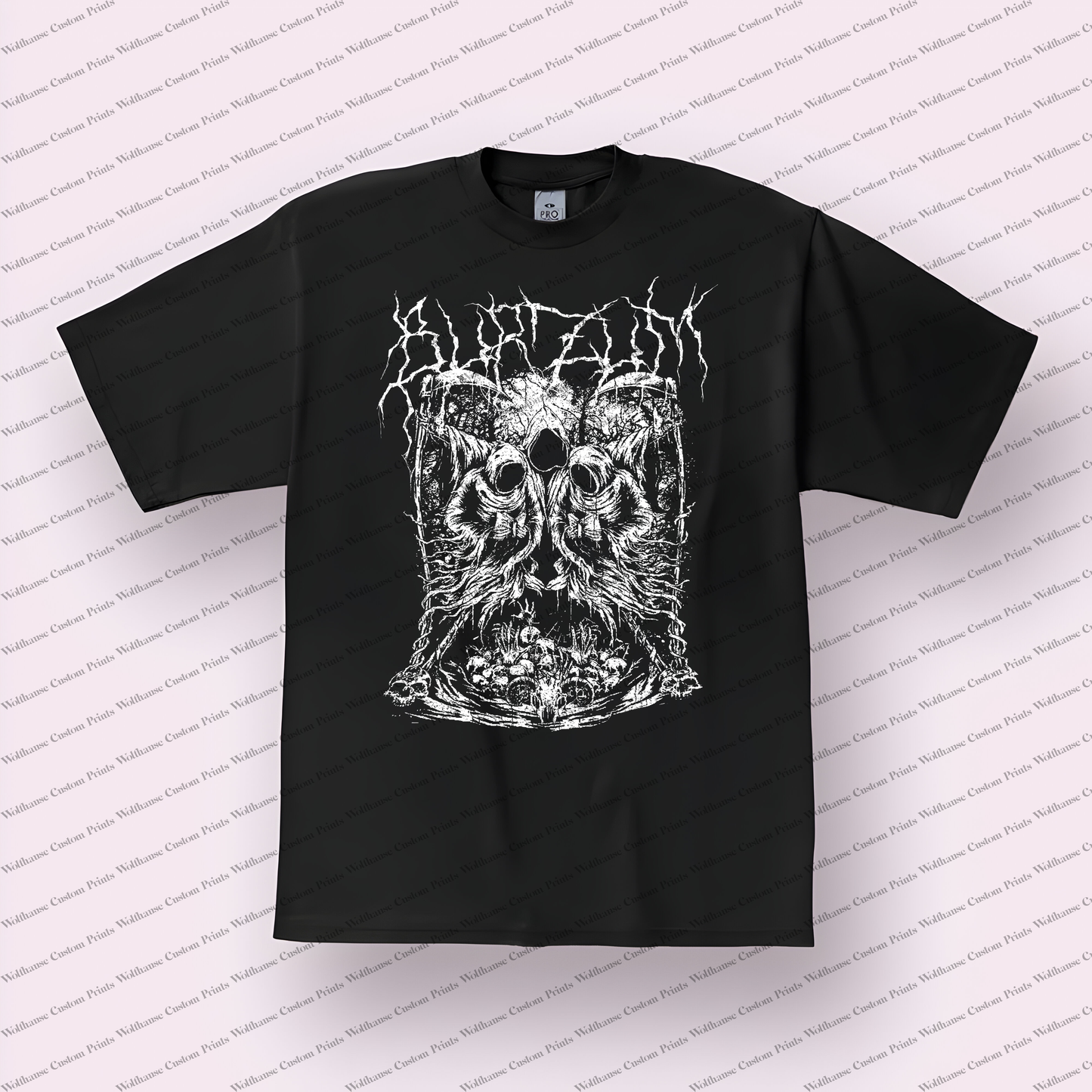 Burzum Distressed Graphic Tee