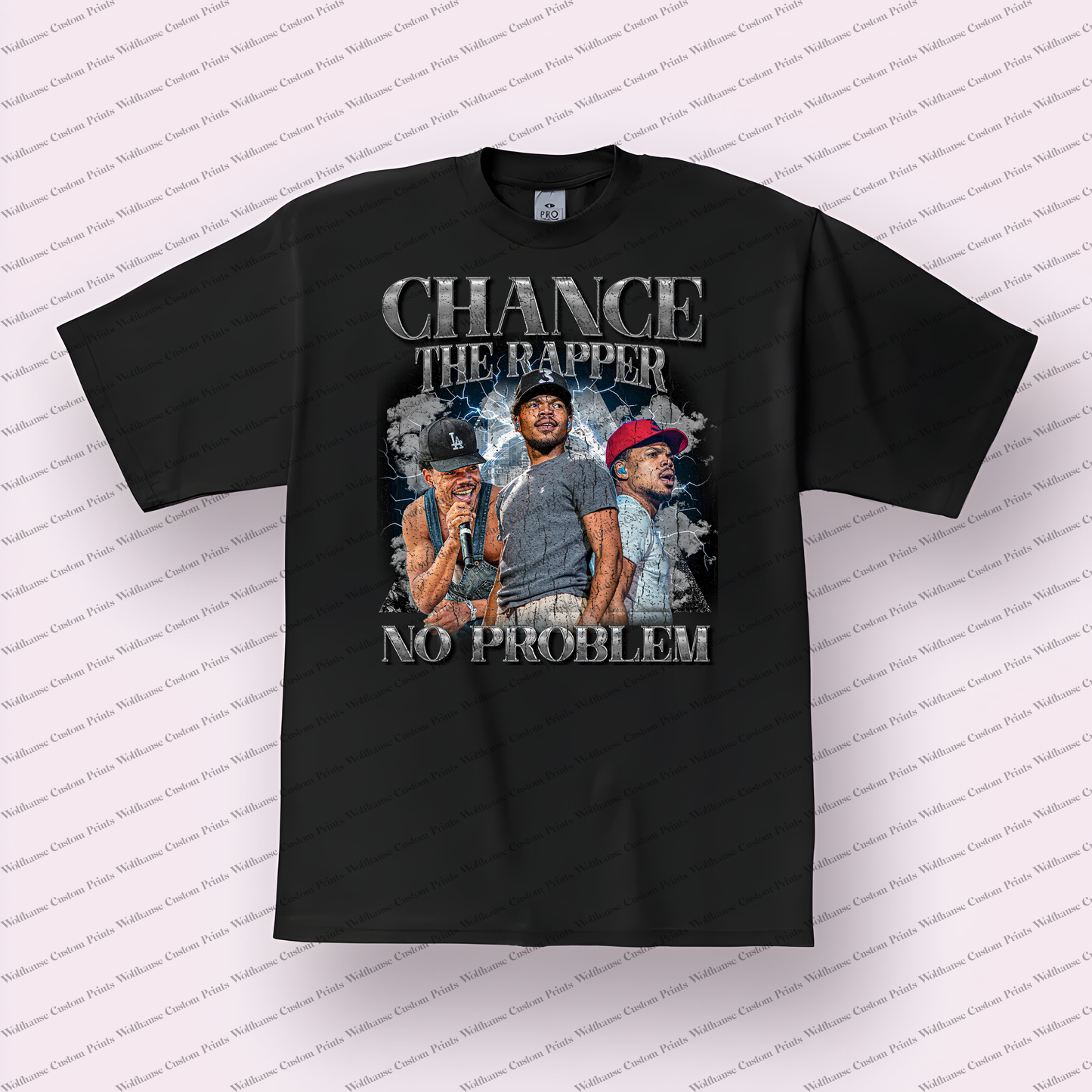 Chance the Rapper Distressed Graphic Tee