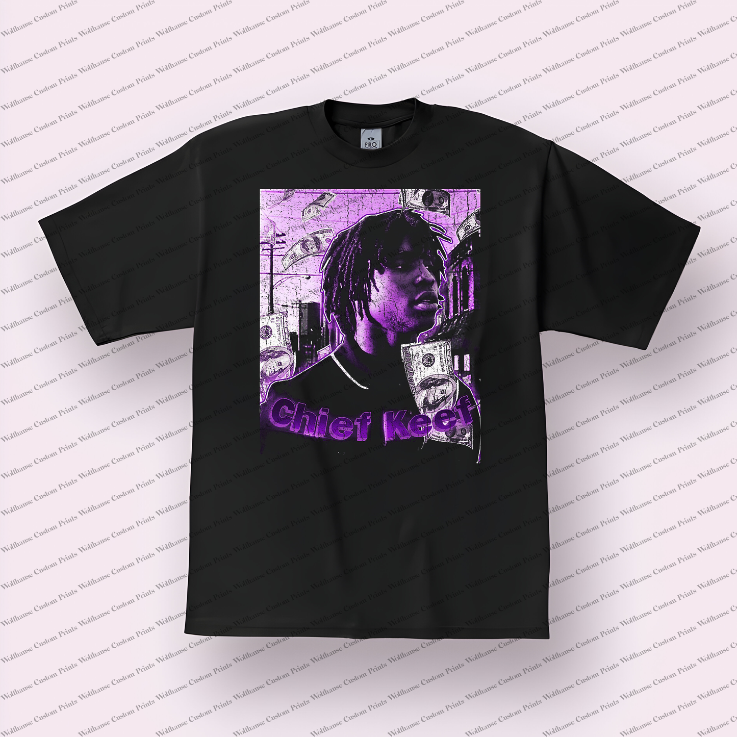 Chief Keef Distressed Graphic Tee