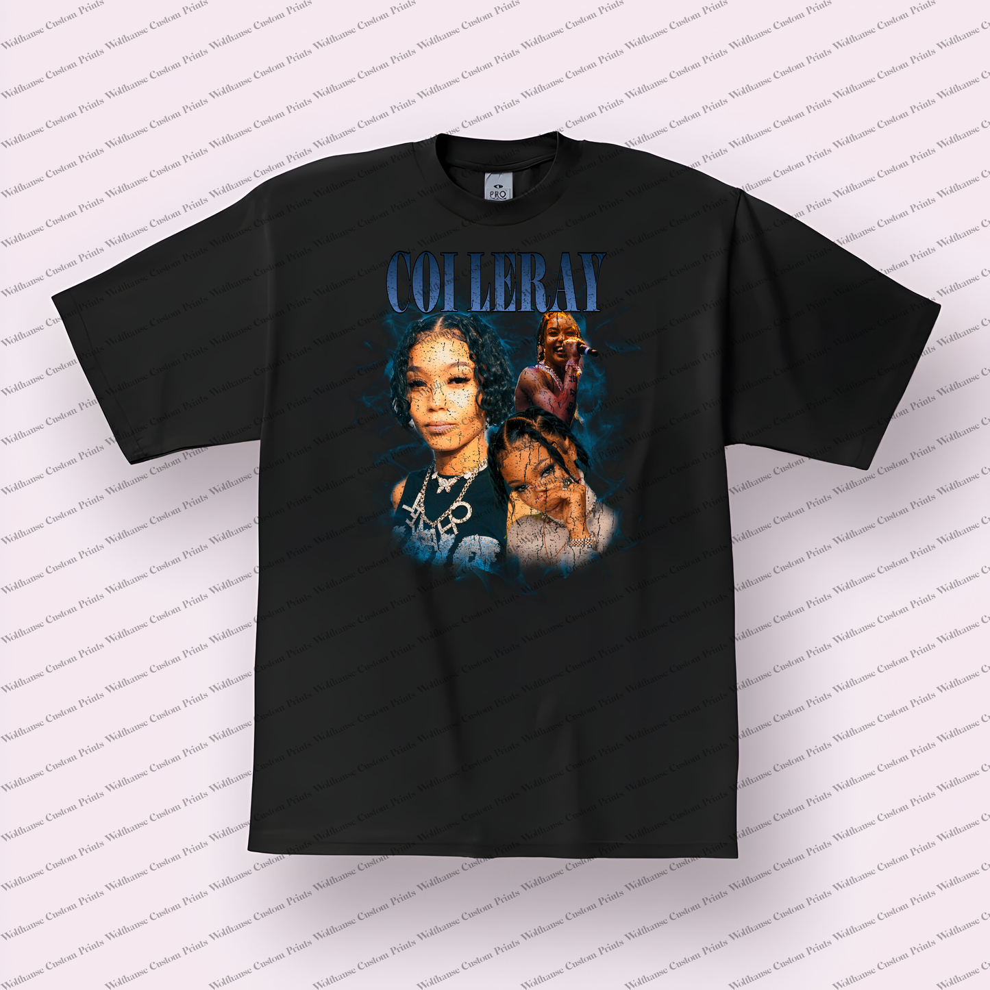 Coi Leray Distressed Graphic Tee