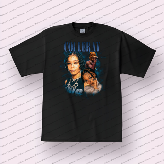 Coi Leray Distressed Graphic Tee