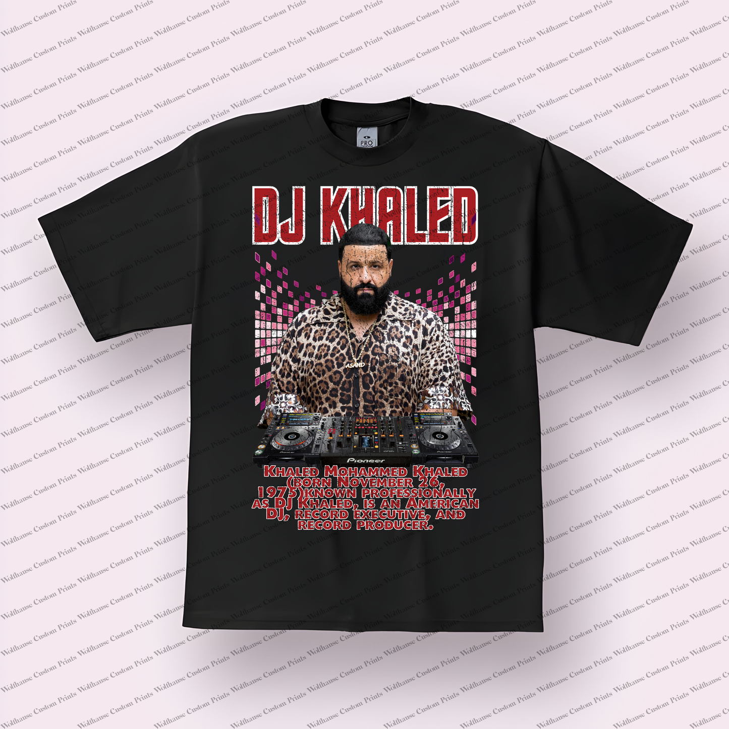 DJ Khaled Distressed Graphic Tee