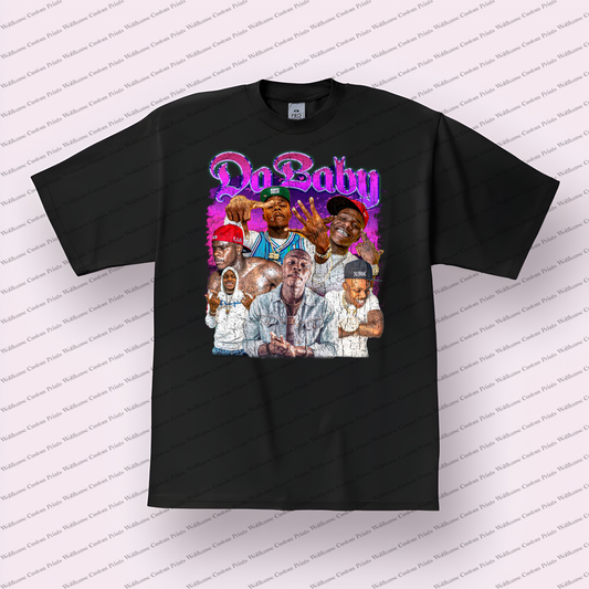 Da Baby Distressed Graphic Tee
