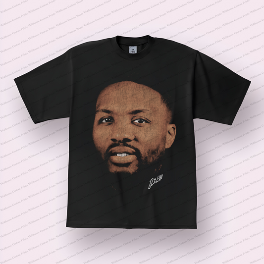 Damian Lillard Big Head Distressed Graphic Tee