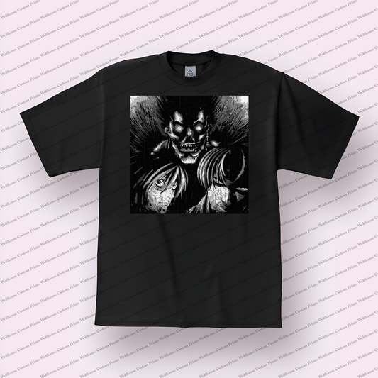 Death Note Distressed Design Graphic Tee
