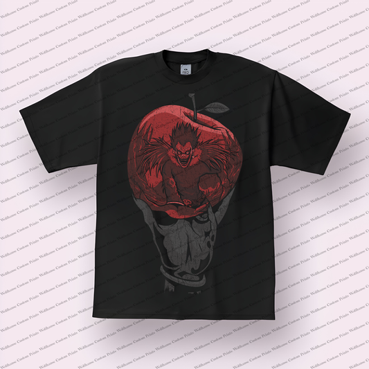 Death Note Distressed Design Graphic Tee
