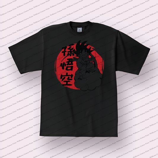 Dragonball Distressed Design Graphic Tee