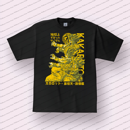 Dragonball Distressed Design Graphic Tee