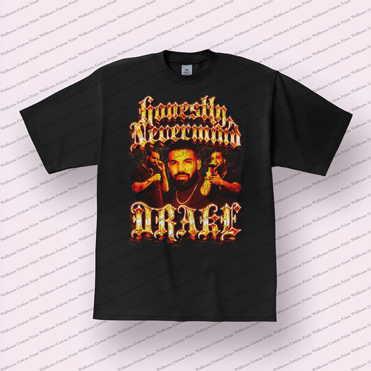 Drake Distressed Graphic Tee