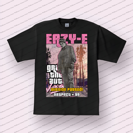 Easy-E Distressed Graphic Tee
