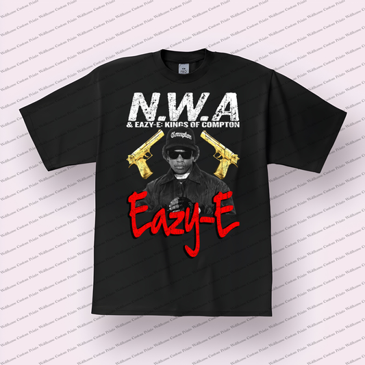 Easy-E Distressed Graphic Tee