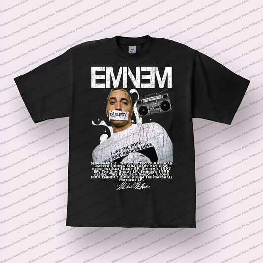 Eminem Distressed Graphic Tee