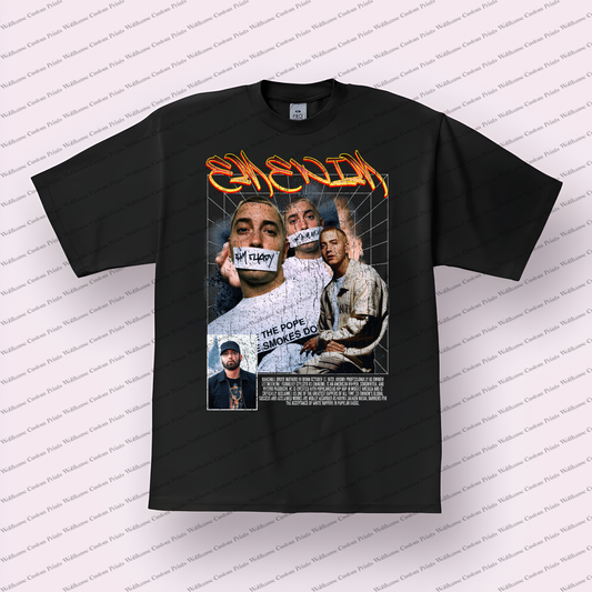 Eminem Distressed Graphic Tee