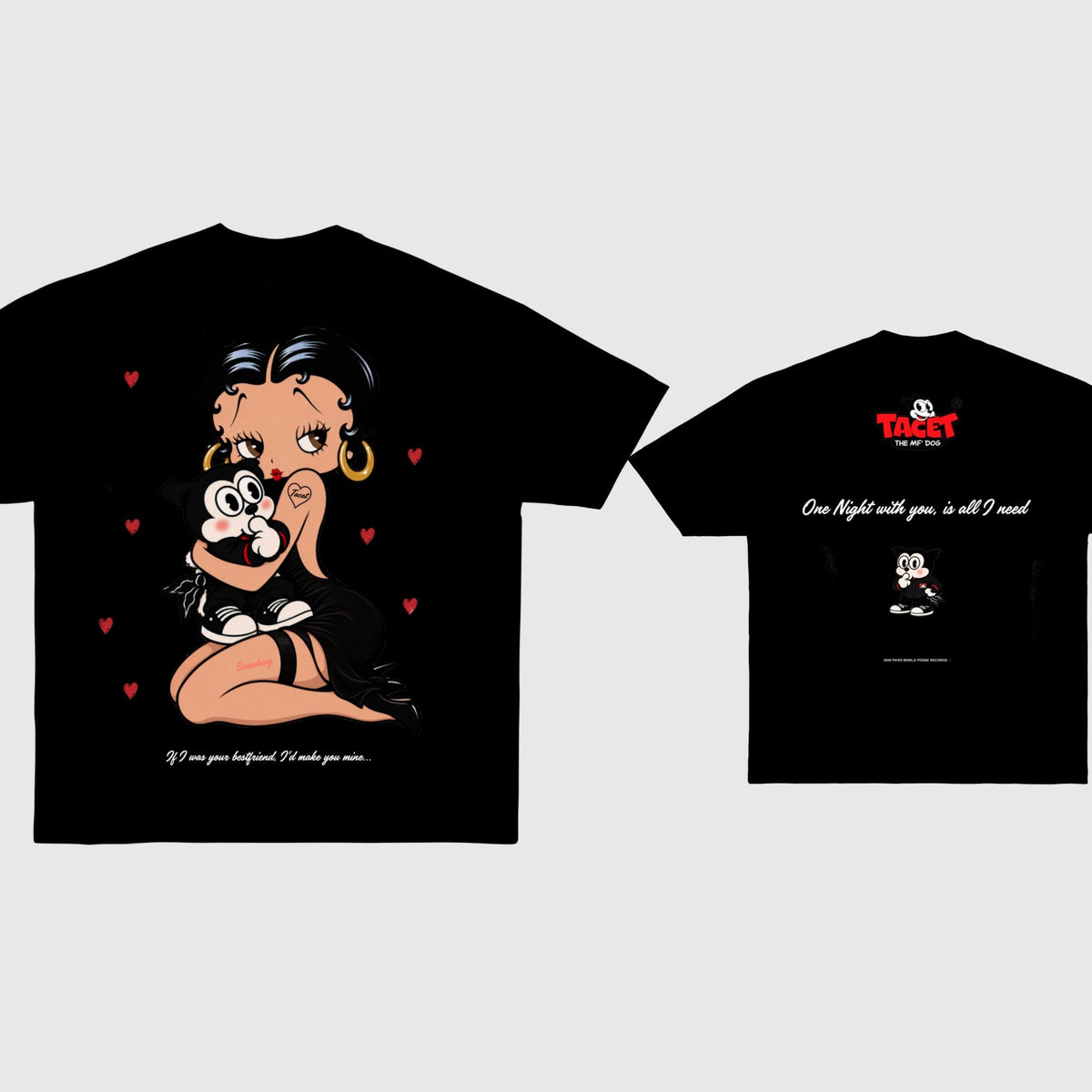 Tacet Betty Boop One Night Tee