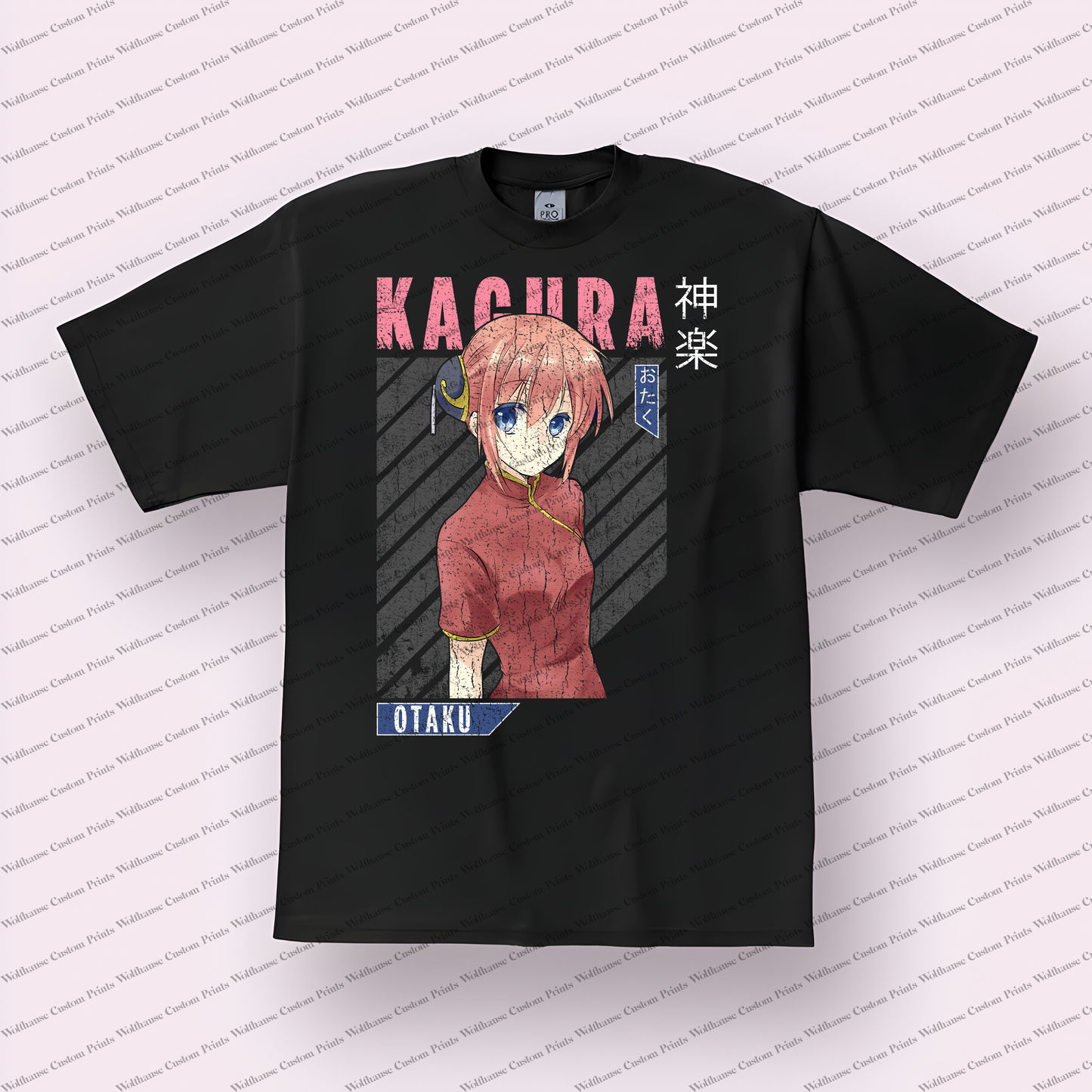 Gin-Tama Distressed Design Graphic Tee