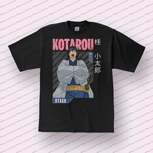Gin-Tama Distressed Design Graphic Tee