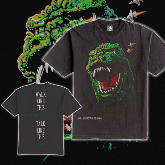 Tacet Godzilla Walk Like This Tee