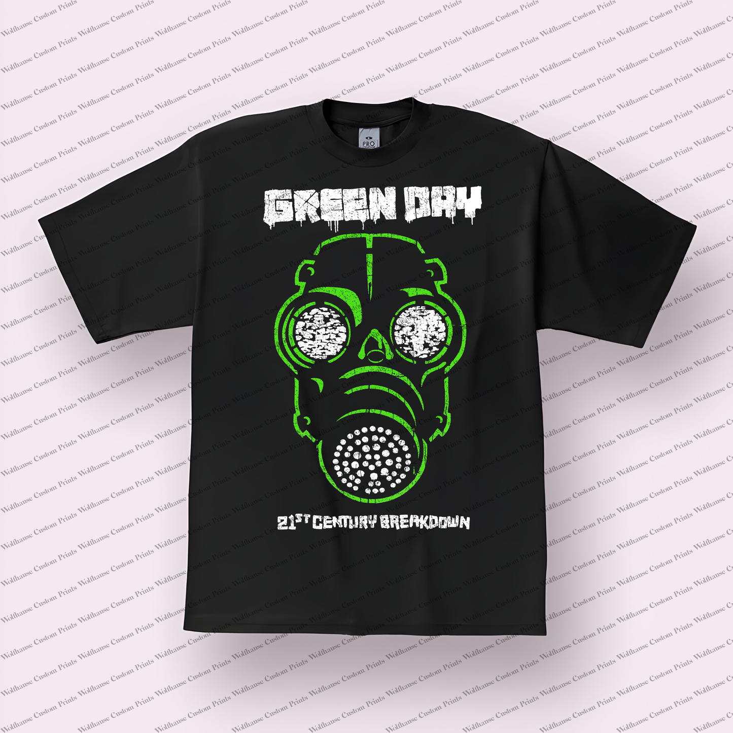Greenday Distressed Graphic Tee