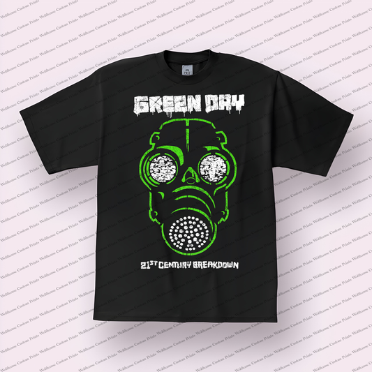 Greenday Distressed Graphic Tee