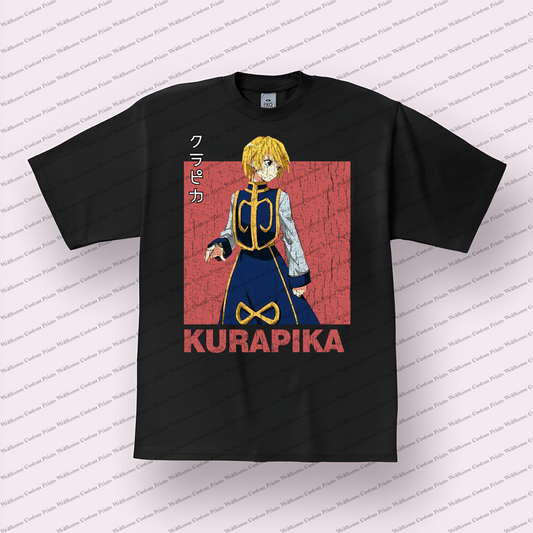 Hunter x Hunter Distressed Design Graphic Tee