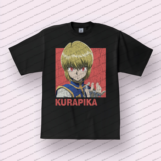 Hunter x Hunter Distressed Design Graphic Tee