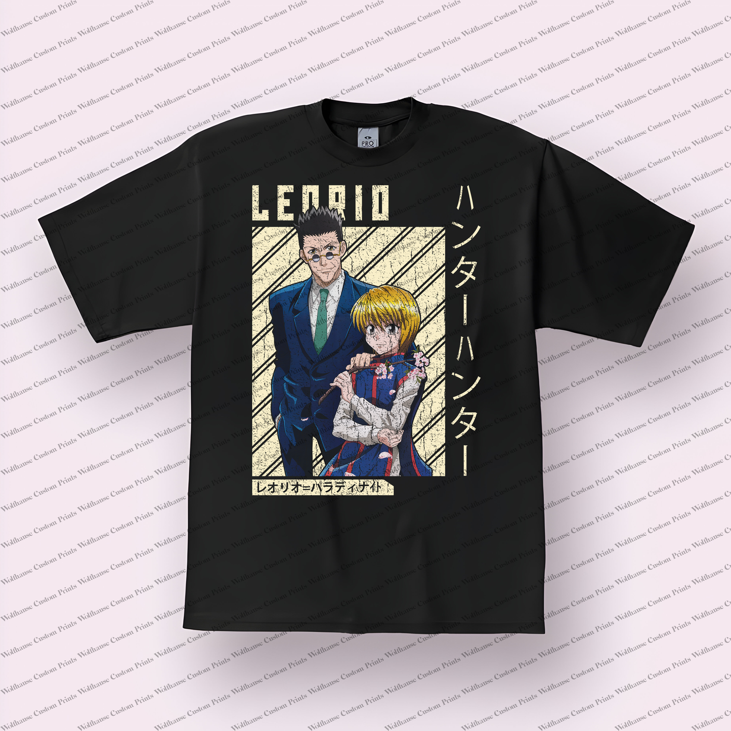 Hunter x Hunter Distressed Design Graphic Tee