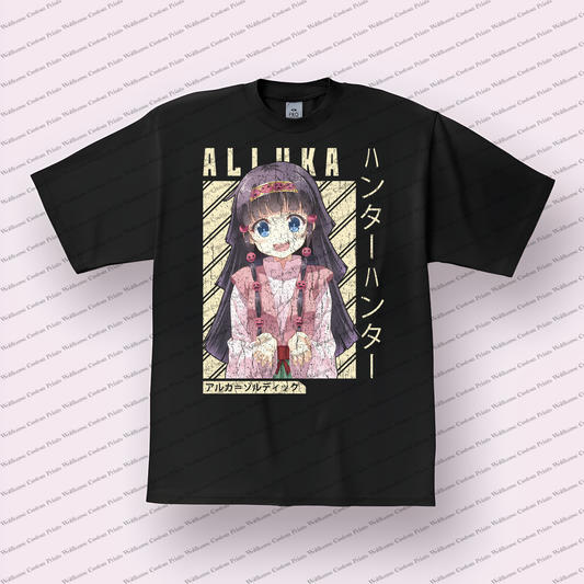 Hunter x Hunter Distressed Design Graphic Tee