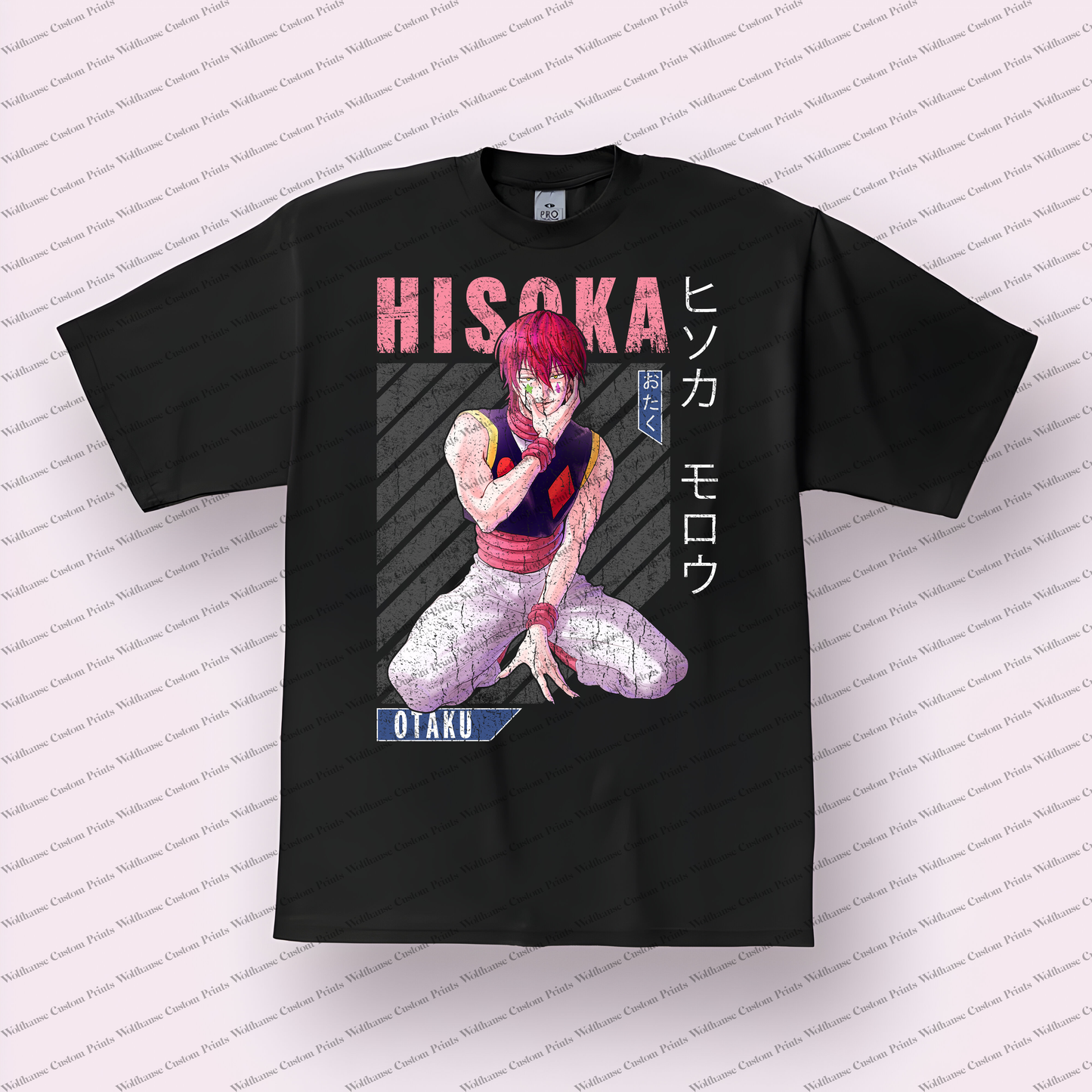 Hunter x Hunter Distressed Design Graphic Tee