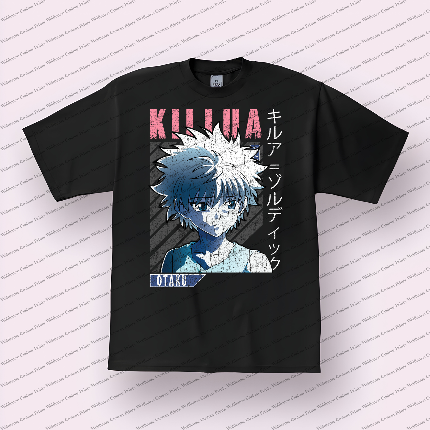 Hunter x Hunter Distressed Design Graphic Tee