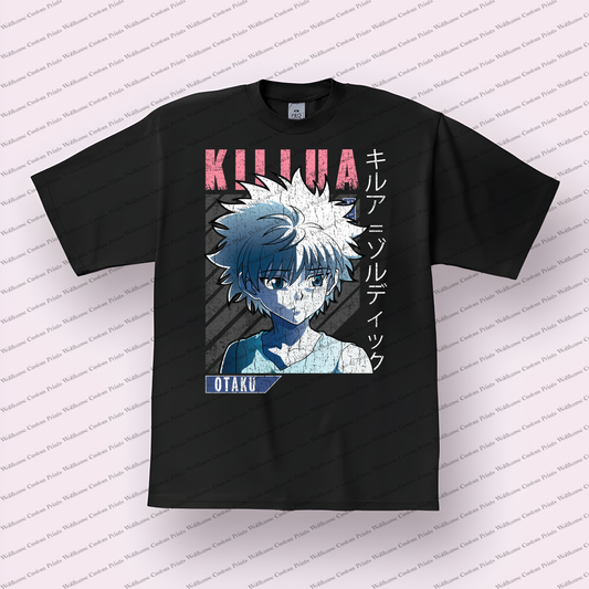 Hunter x Hunter Distressed Design Graphic Tee