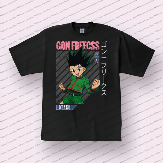 Hunter x Hunter Distressed Design Graphic Tee