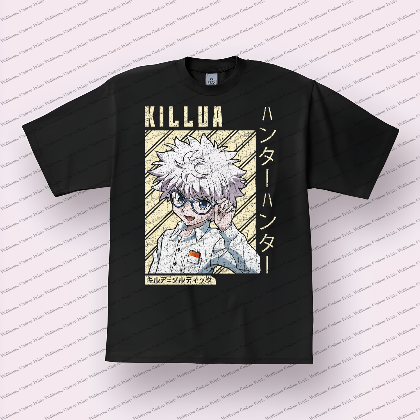 Hunter x Hunter Distressed Design Graphic Tee